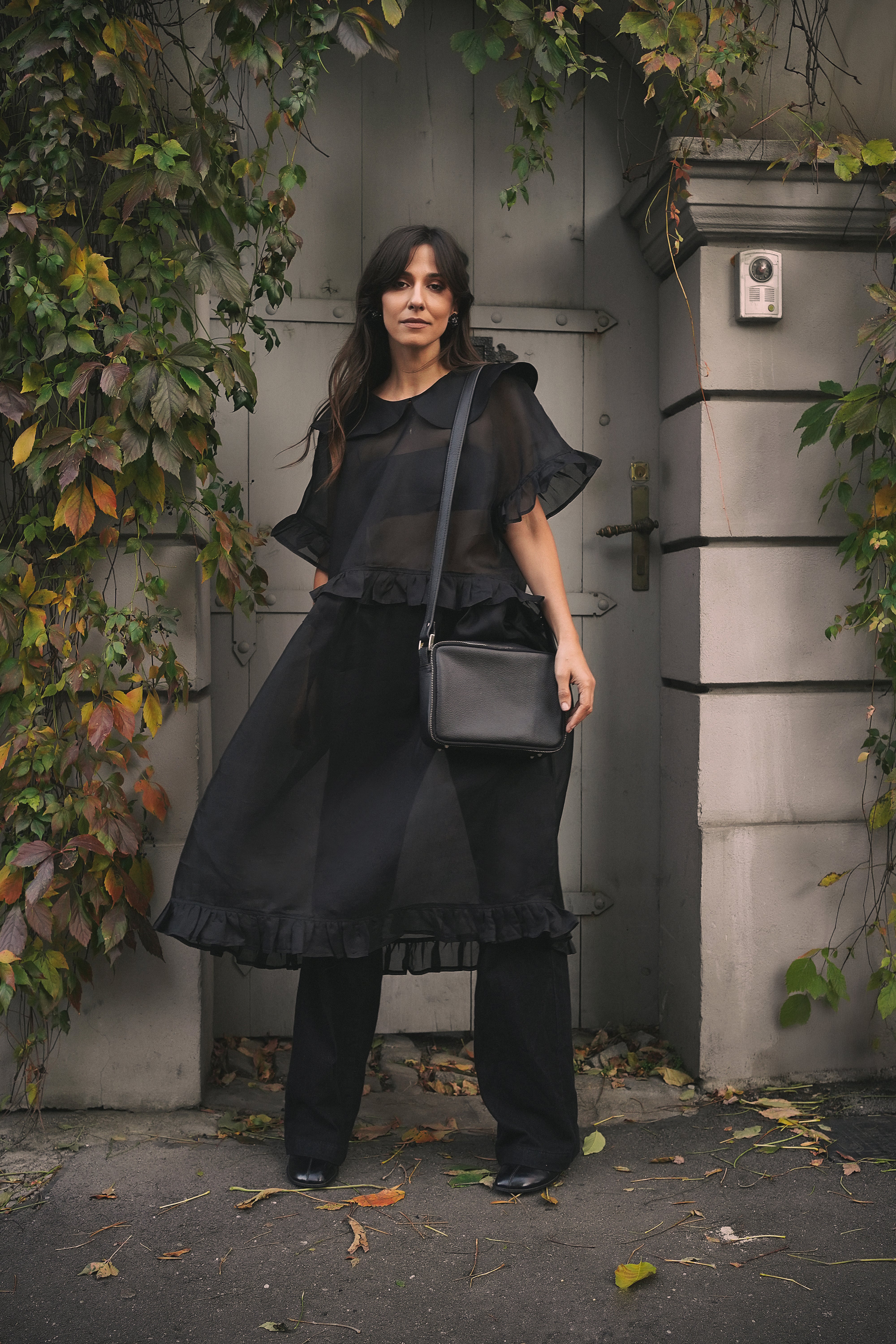 Moon Bag with Detachable Pockets