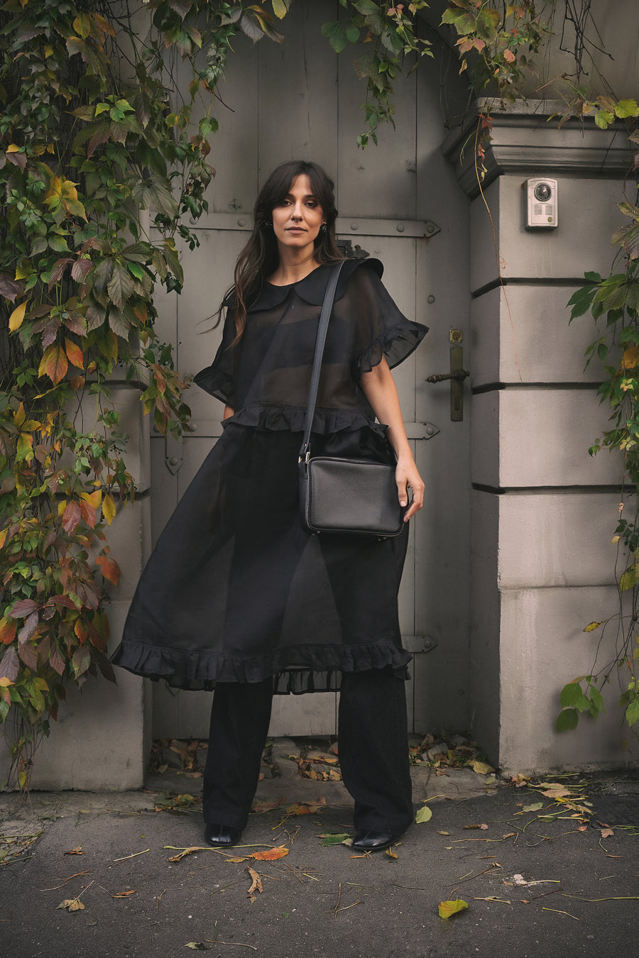 Moon Bag with Detachable Pockets