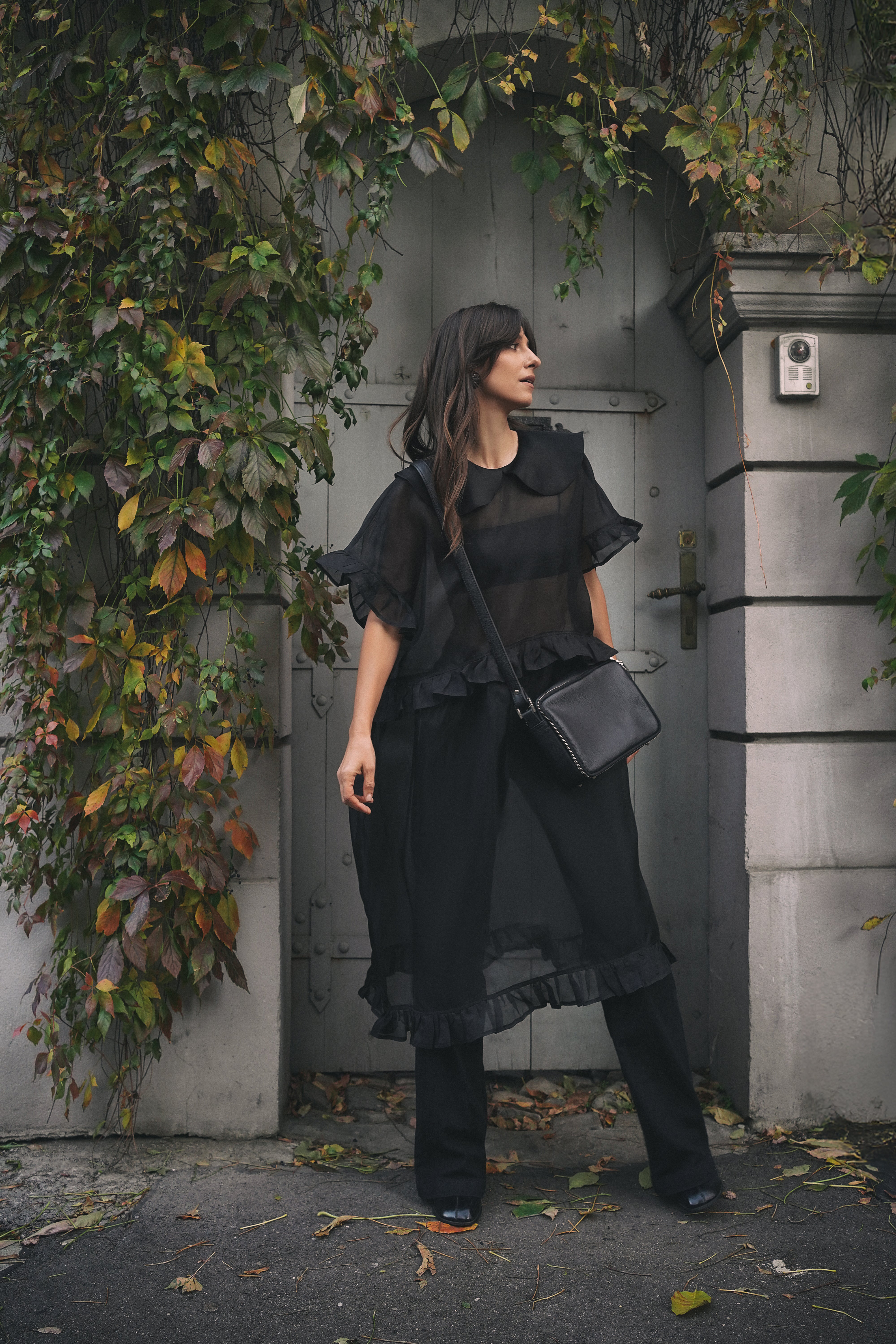 Moon Bag with Detachable Pockets