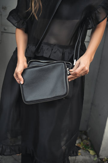 Moon Bag with Detachable Pockets