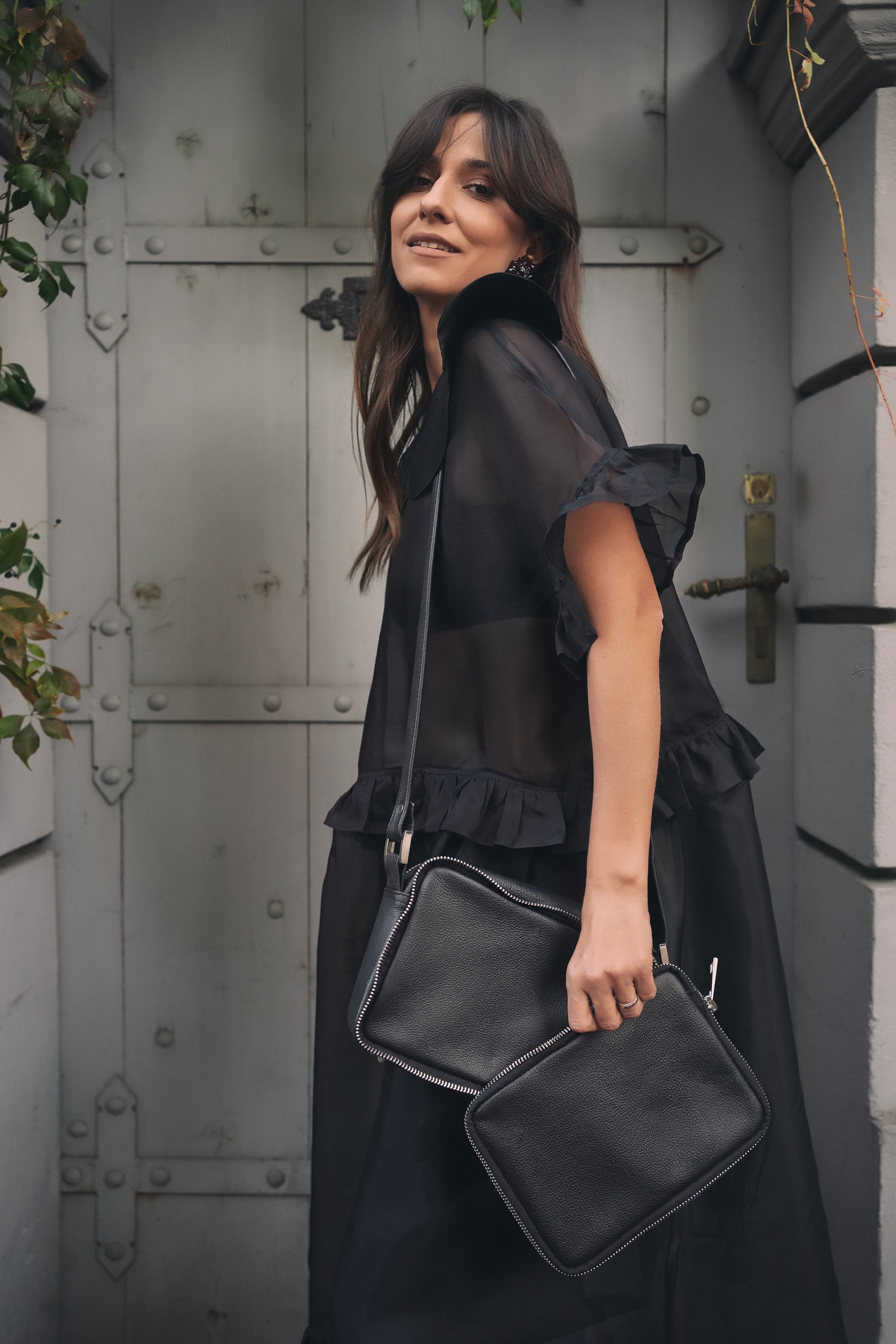 Moon Bag with Detachable Pockets