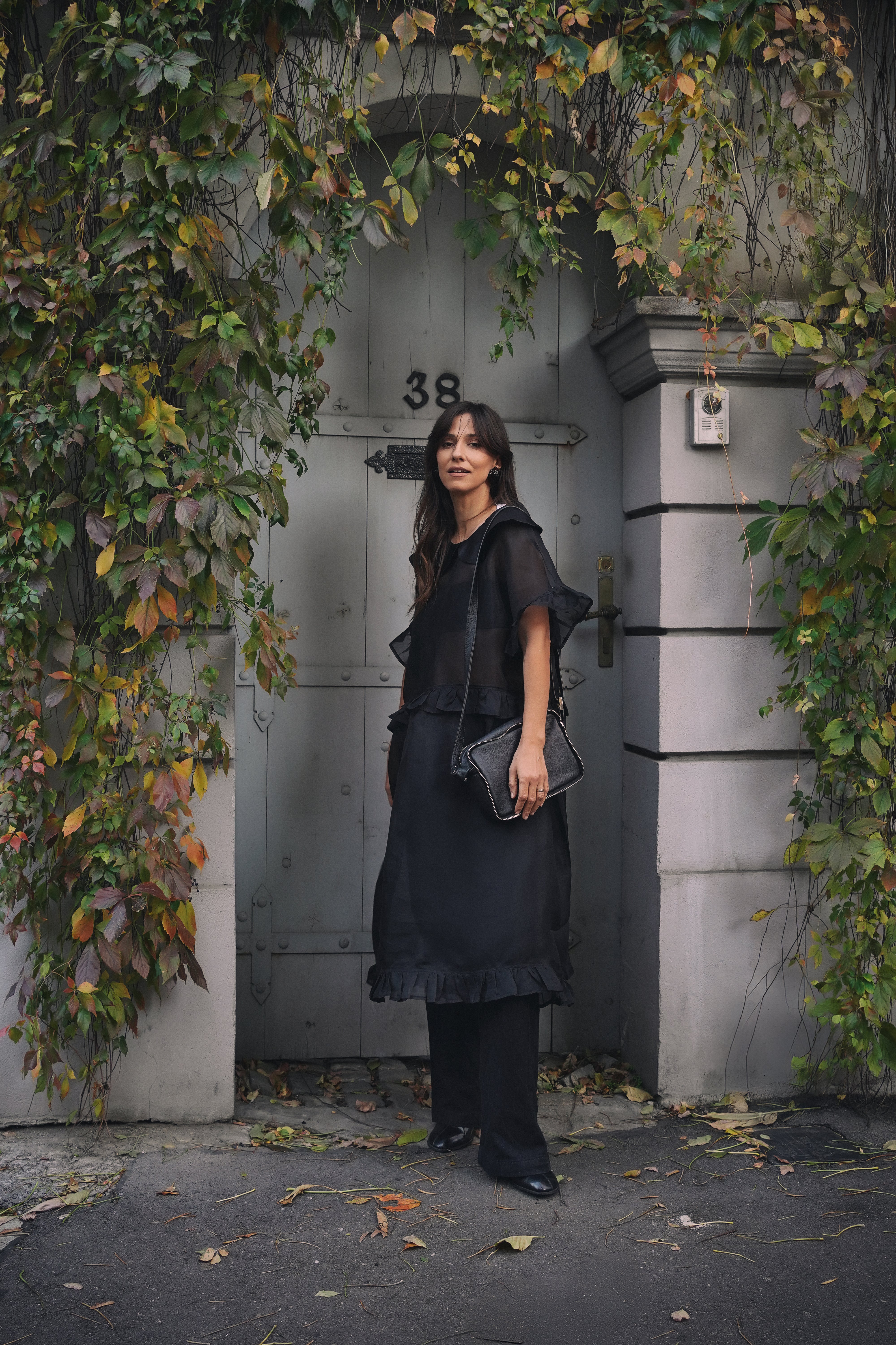 Moon Bag with Detachable Pockets