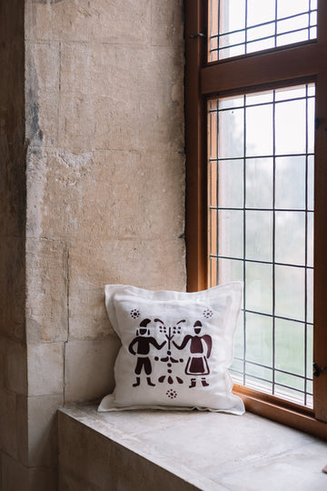 Față de pernă decorativă EI DOI 50x50