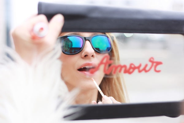 Lipstick Mirror Stickers