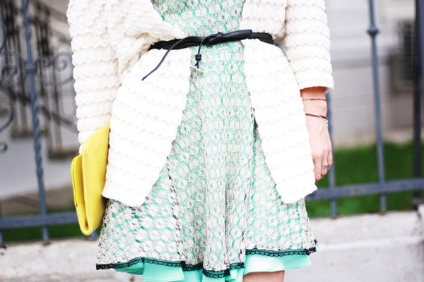 Multifunctional Leather Belt for Moon Clutch