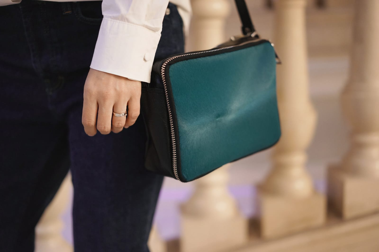 Changeable Pockets for Moon Bag