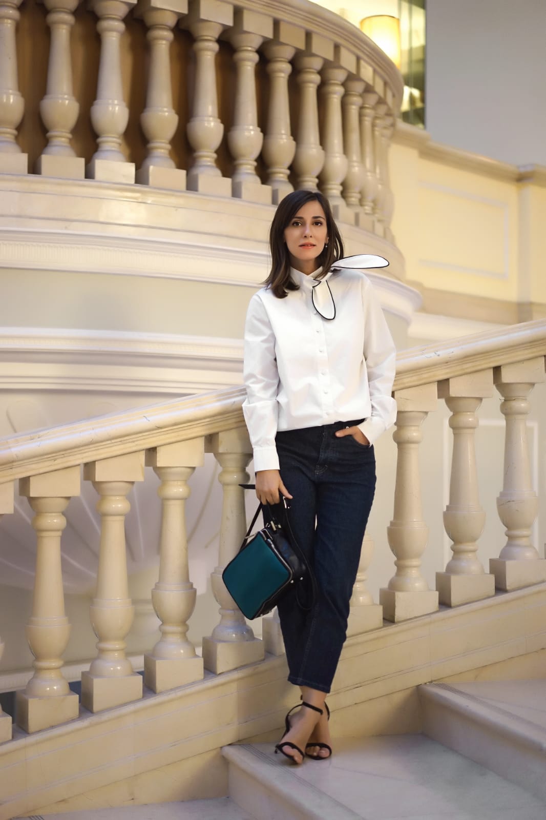 Moon Bag with Detachable Pockets